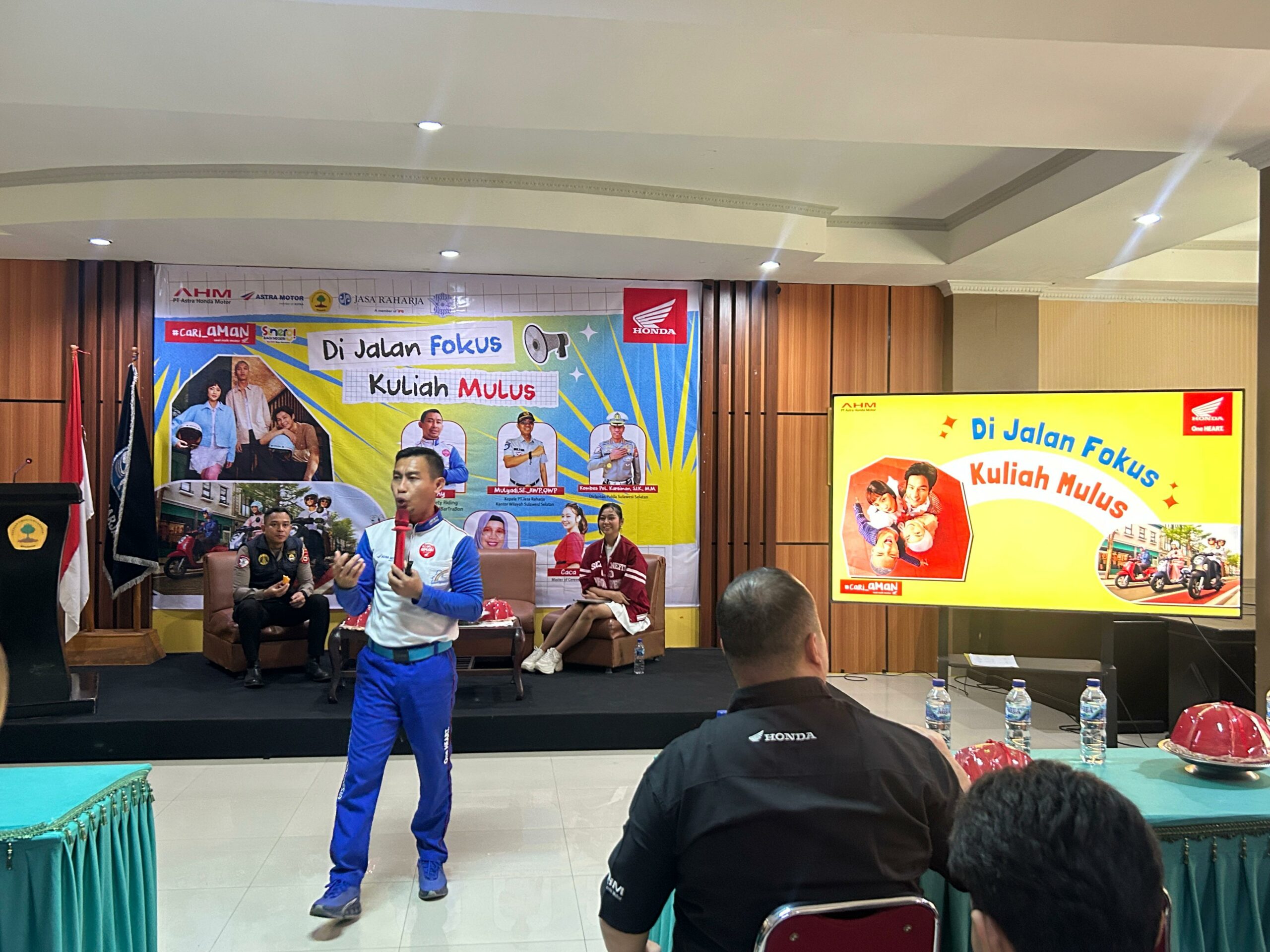 Asmo Sulsel Bekali Generasi Muda Ilmu Berkendara Aman
