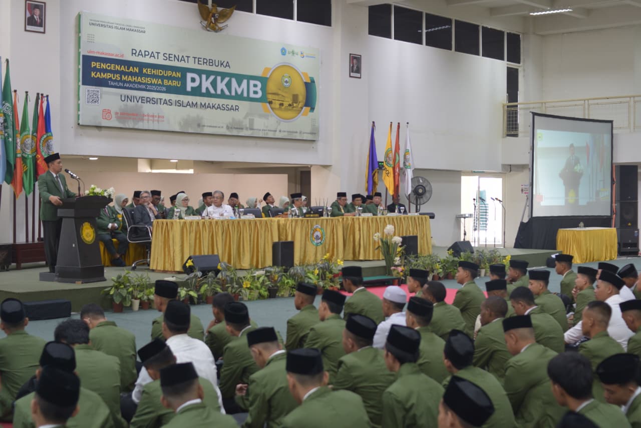 PKKMB UIM 2025: Rektor Tekankan Ilmu Sebagai Aset Utama ke 2.039 Mahasiswa Baru