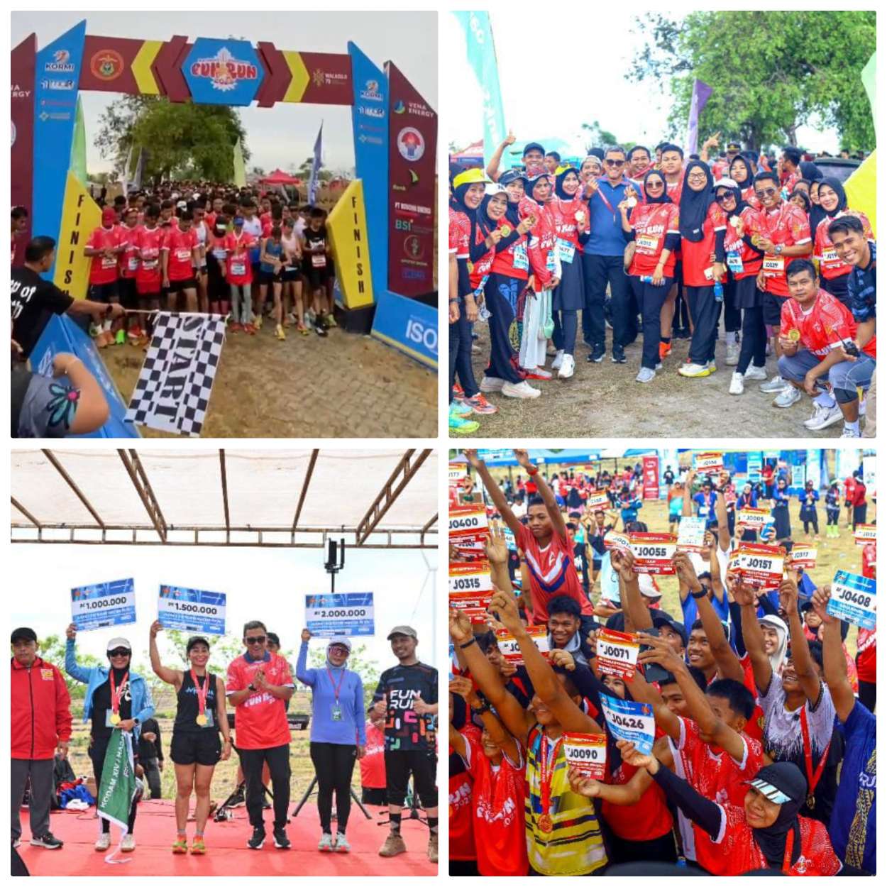 Fun Run IKA Unhas 2025 Sukses Digelar di Jeneponto: Meriahkan Semangat Kebersamaan dan Kesehatan