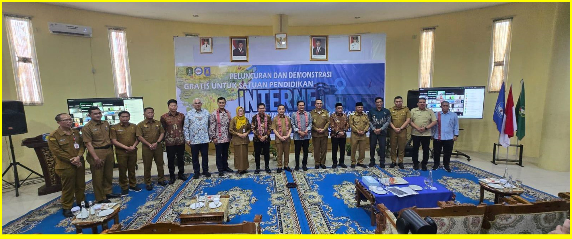 Surge dan Huawei Luncurkan Dual-Location Smart Classroom Pertama di Indonesia, Kalbar Jadi Percontohan