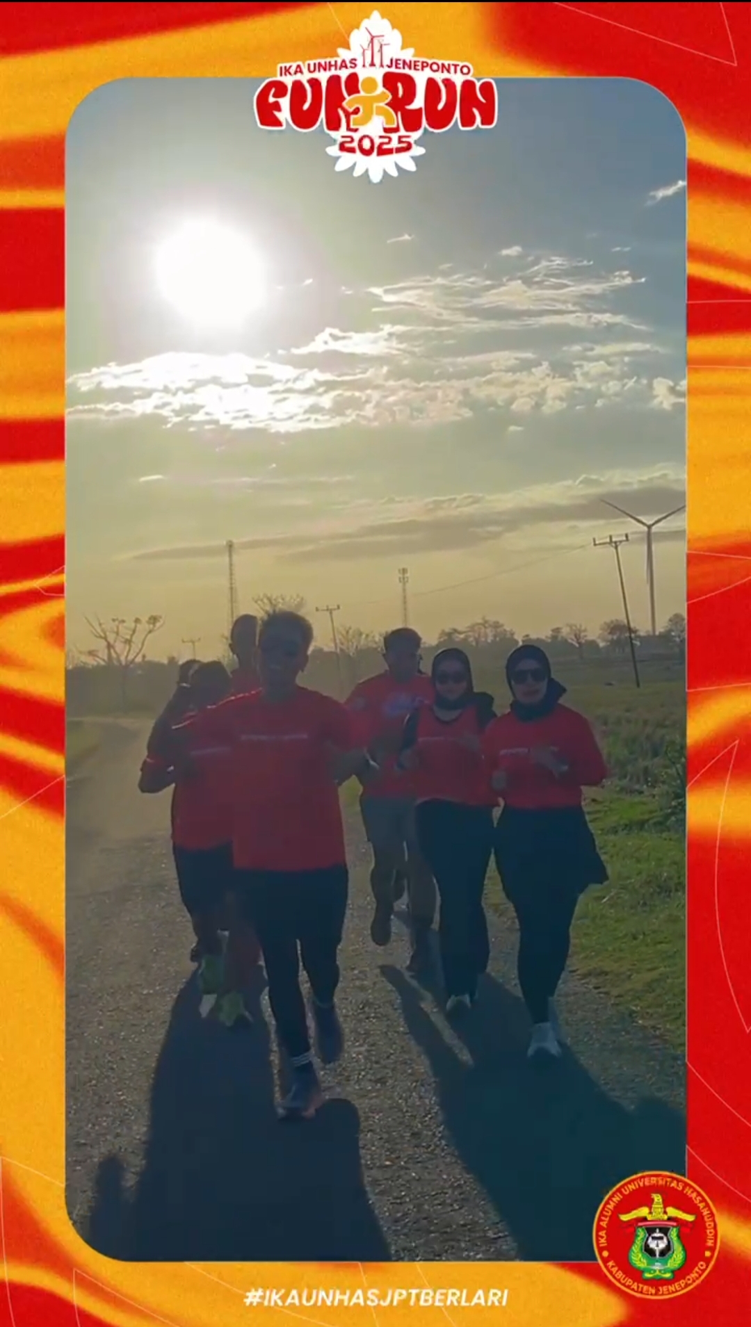 Event Lari Terbesar di Jeneponto, FUN RUN IKA UNHAS Jeneponto 2025, Ayo Buruan Daftar!