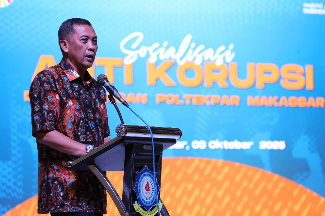 Poltekpar Makassar Gelar Sosialisasi Anti Korupsi