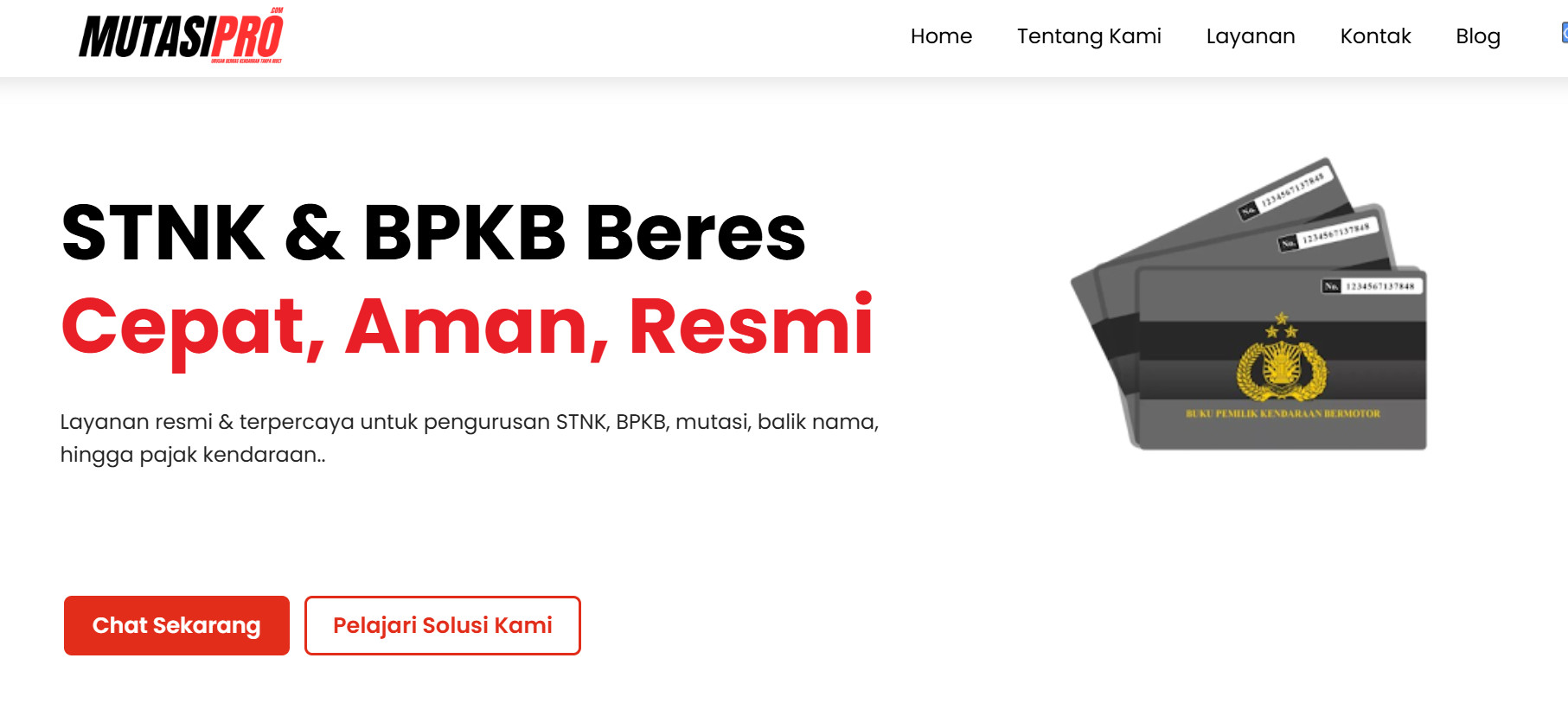 Jasa Pengurusan Mutasi Kendaraan MutasiPro.com