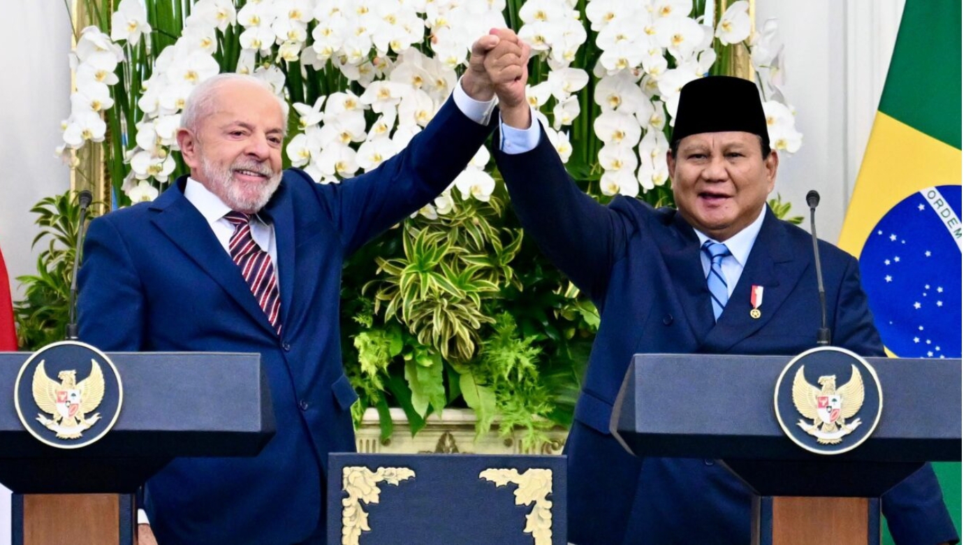 Prabowo dan Lula Sepakat Perluas Kerja Sama Energi hingga Pertahanan Antara Indonesia-Brasil