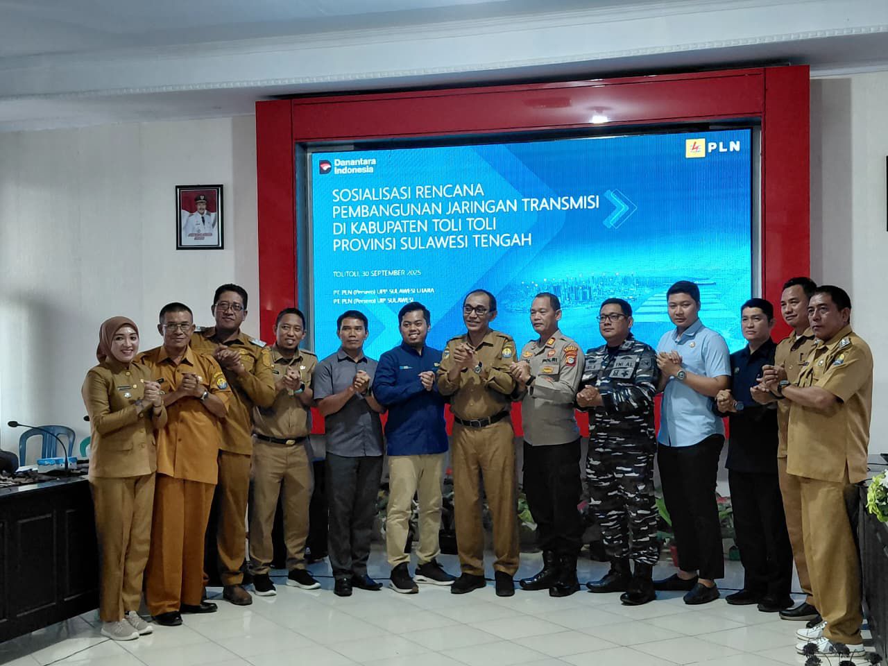 Sosialisasi Rencana Pembangunan Jaringan Transmisi Di Kabupaten Toli Toli, Provinsi Sulawesi Tengah