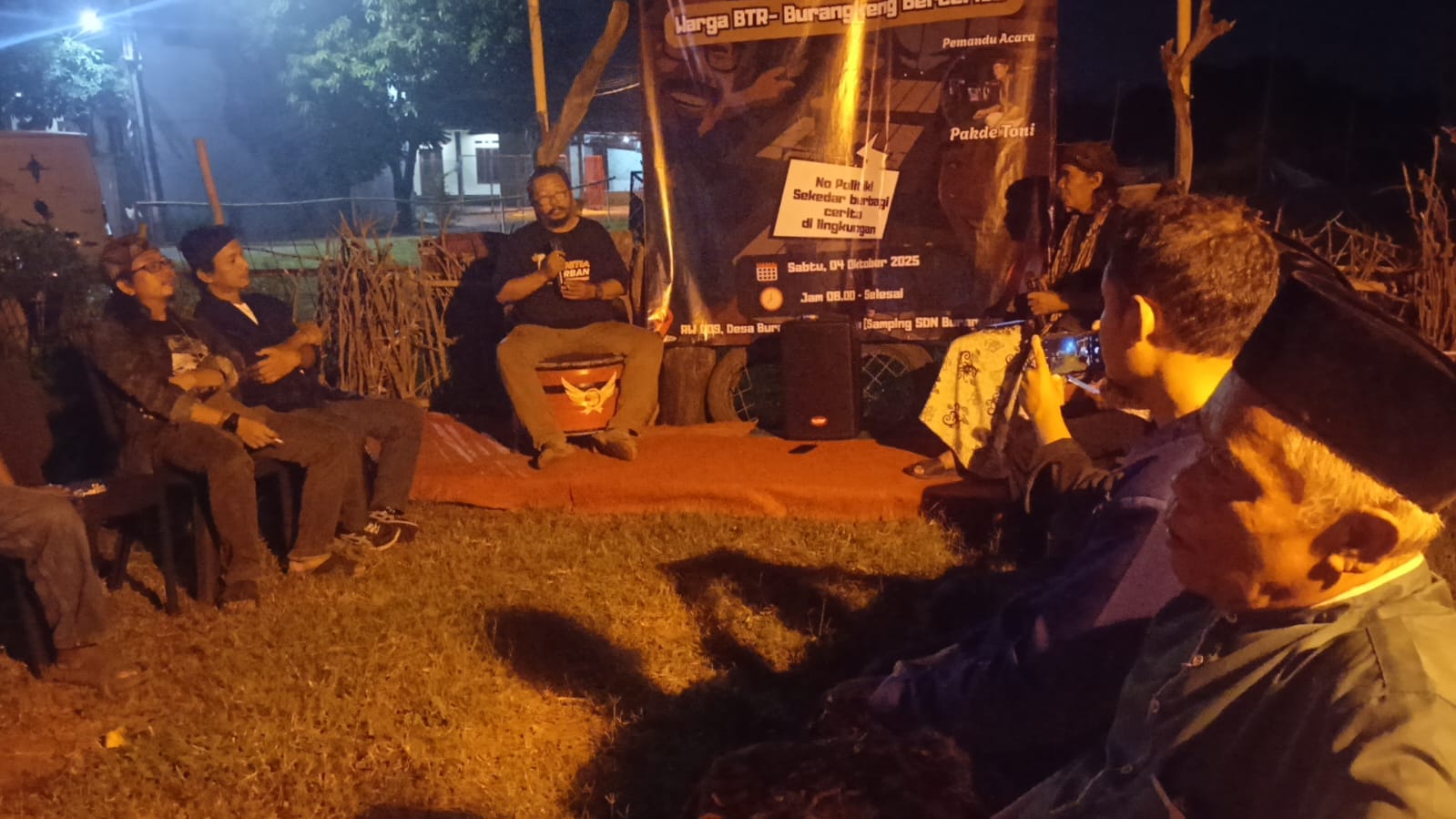 Bangun Kebersamaan, Warga BTR 009 Burankeng Gelar Forum Cerita Tanpa Muatan Politik