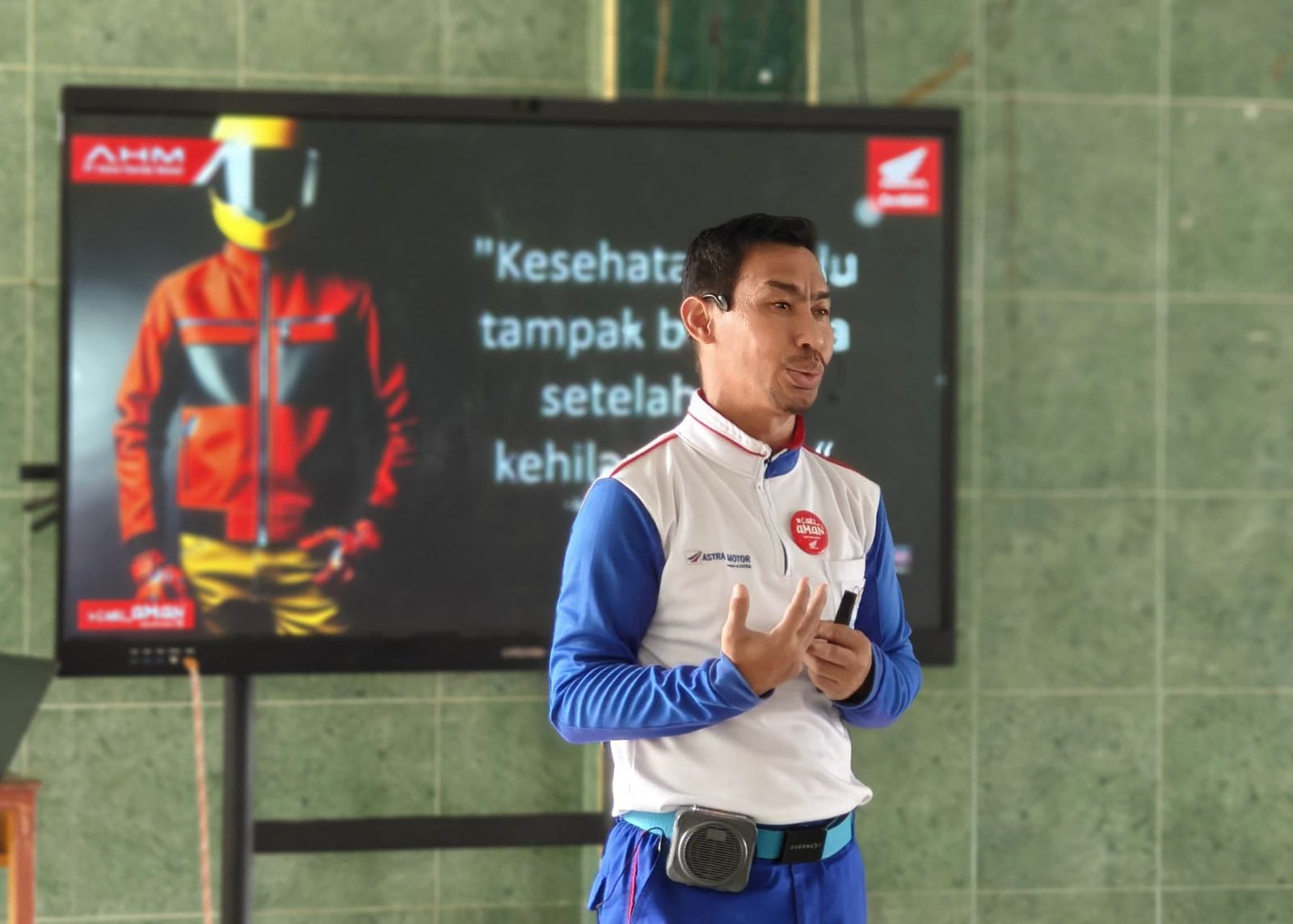 Asmo Sulsel Ingatkan Pelajar Gowa: Keselamatan di Jalan Dimulai dari Diri Sendiri