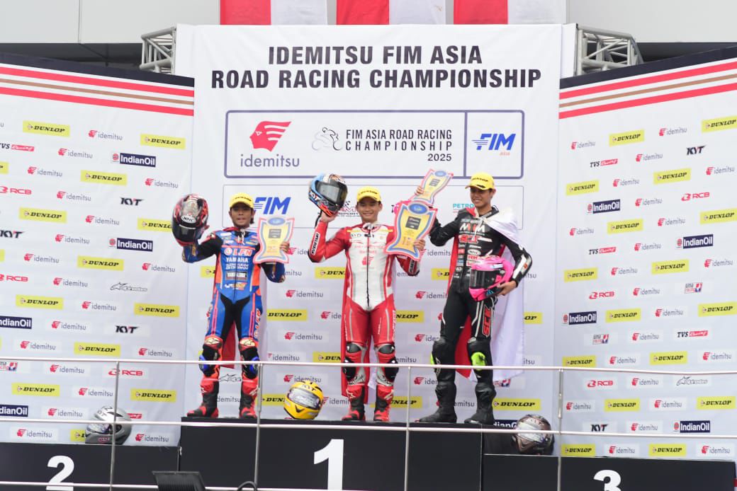 CBR Series Melaju Kencang, Astra Honda Raih Tiga Podium di ARRC Malaysia