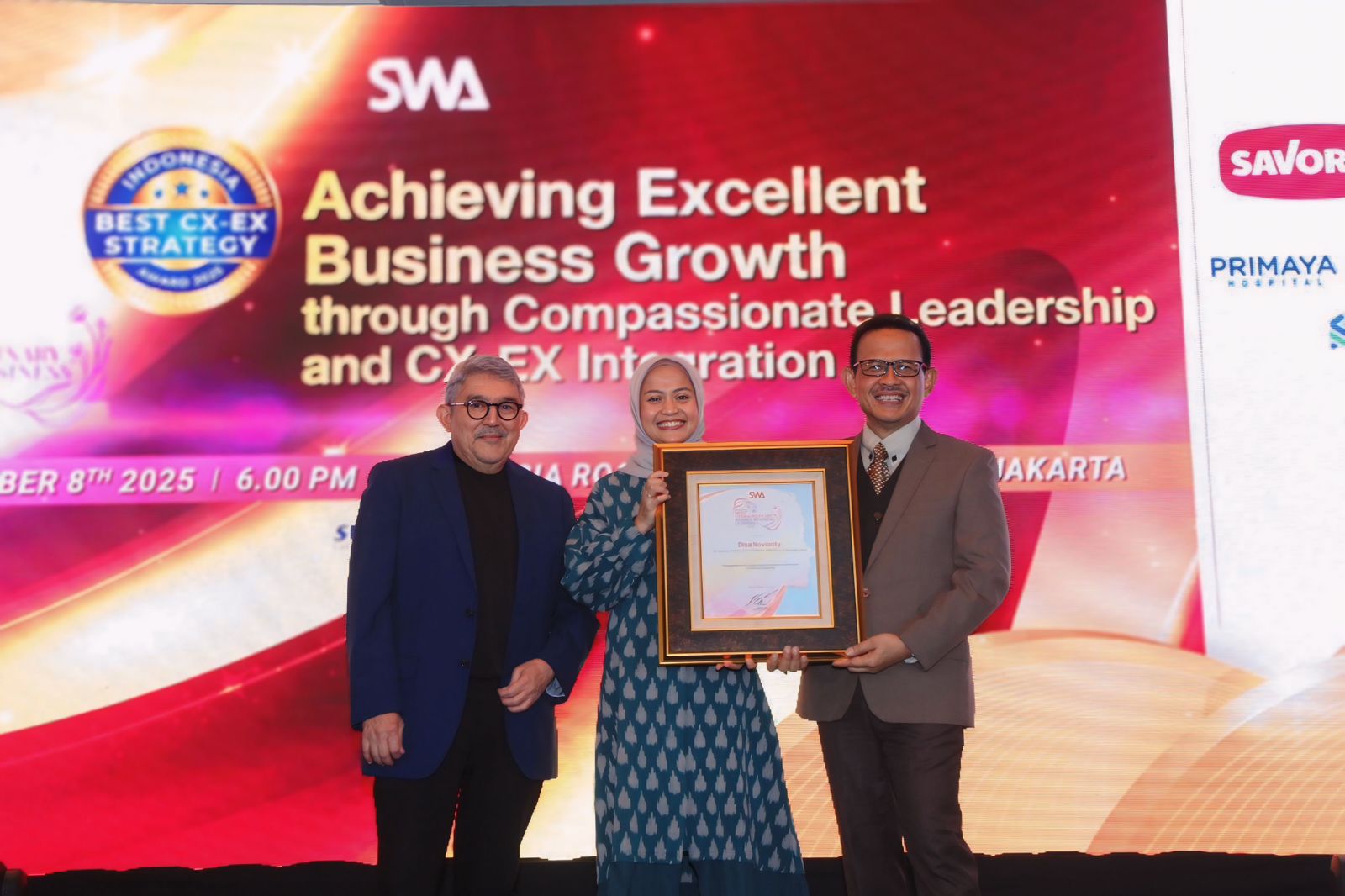 Harumkan Nama KALLA, SWA Anugerahkan Disa Rizky Novianty Sebagai Business Women Leader 2025