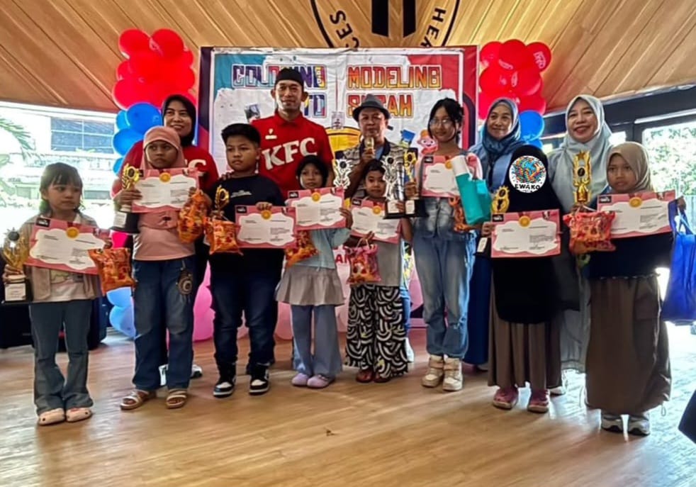Ajang “Oktober Ceria” KING Event Organizer, Adistya Kamania Raih Juara Lomba Mewarnai