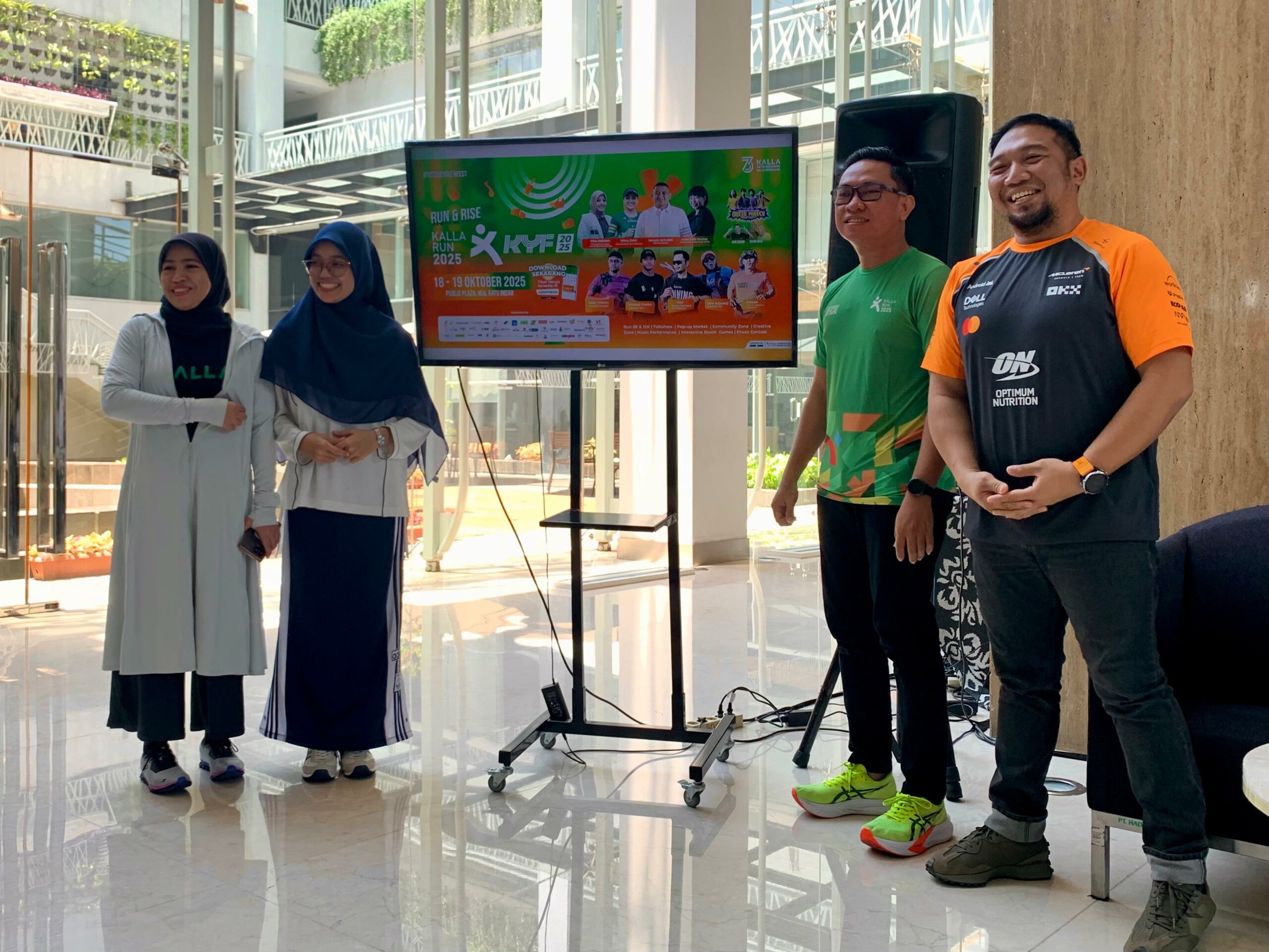 Dirangkaikan dengan KYF, 3.000 Pelari Siap Meriahkan Kalla Run 2025