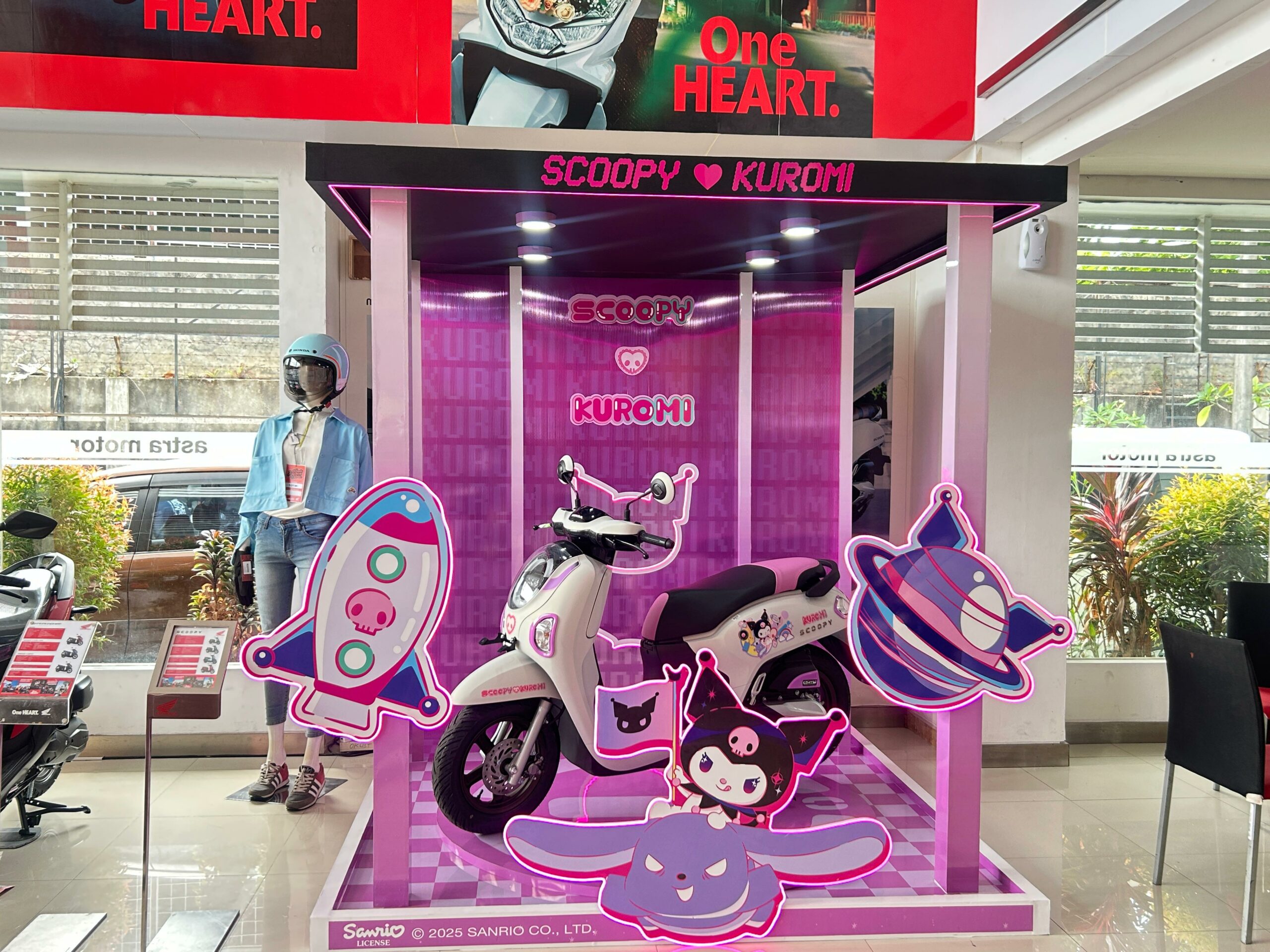 Scoopy x Kuromi Edisi Terbatas Resmi Hadir di Makassar, Sambut Antusias Konsumen Muda