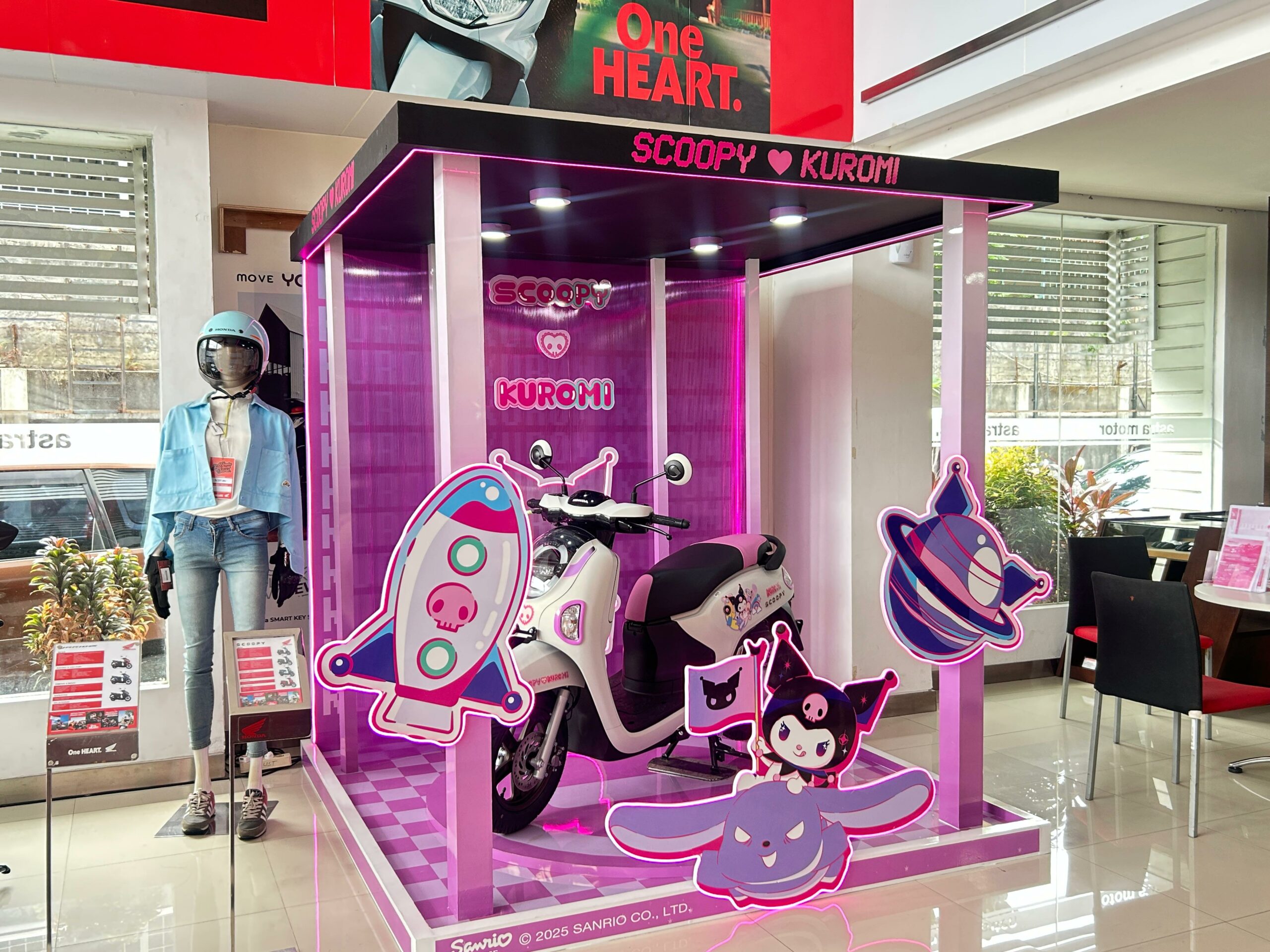 Resmi Hadir di Makassar, Ini Harga dan Spesifikasi Lengkap Honda Scoopy x Kuromi