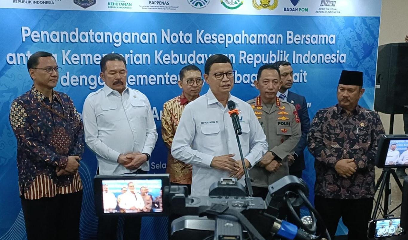 Sinergi Budaya dan Kesehatan, BPOM dan Kementerian Kebudayaan Bangun Fondasi Pangan Aman Berbasis Nilai Lokal