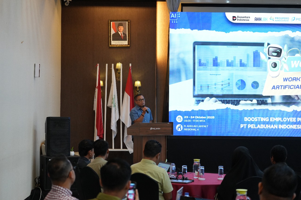 Pelindo Regional 4 Tingkatkan Kapabilitas SDM Lewat Workshop “Work Smarter with AI”