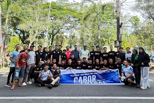 Bupati Chaidir Syam Resmi Lepas Tim Futsal Maros ke Porprov XVIII Sulsel