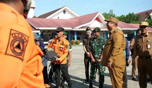 Bupati Maros Pimpin Apel Kesiapsiagaan Bencana Hidrometeorologi 2025