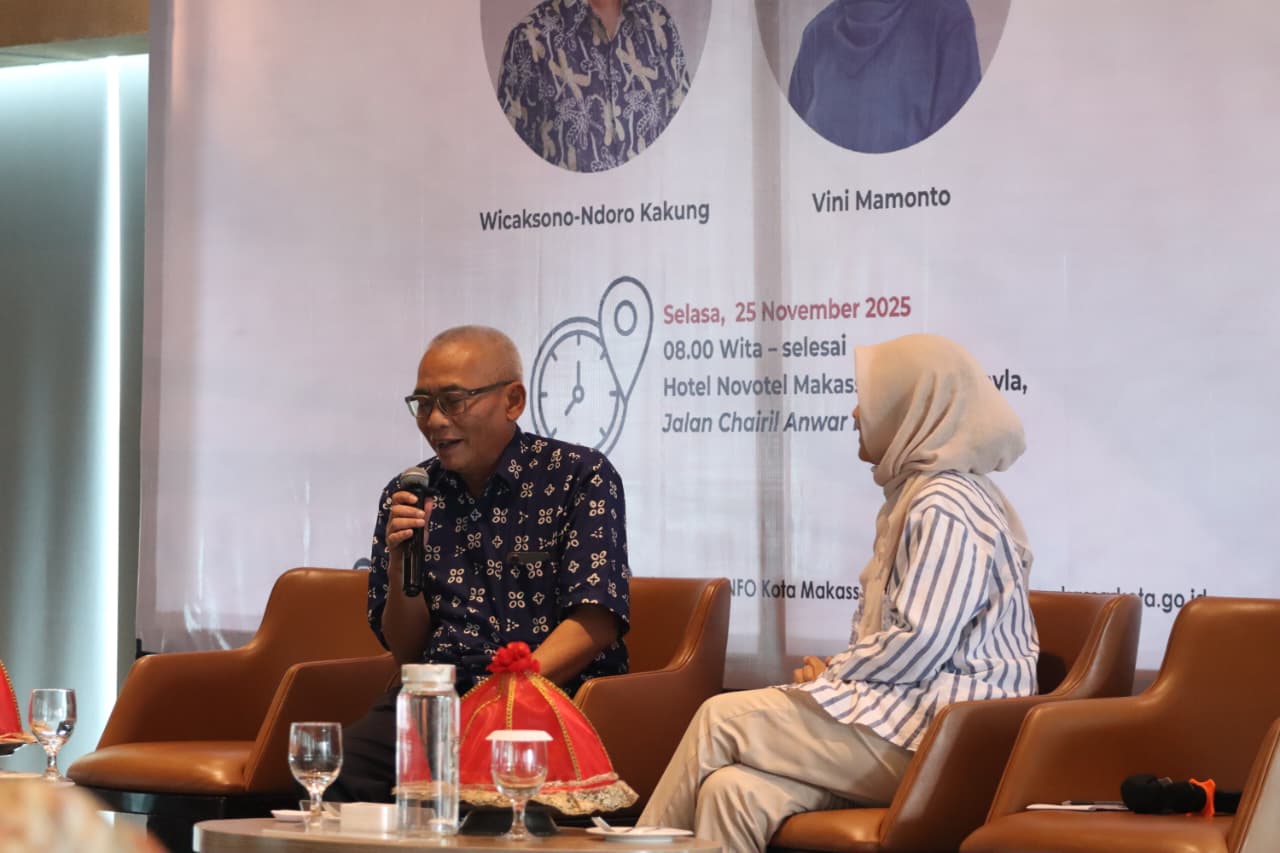Dinas Kominfo Makassar Gelar Pelatihan Humas Digital Bersama Ndoro Kakung