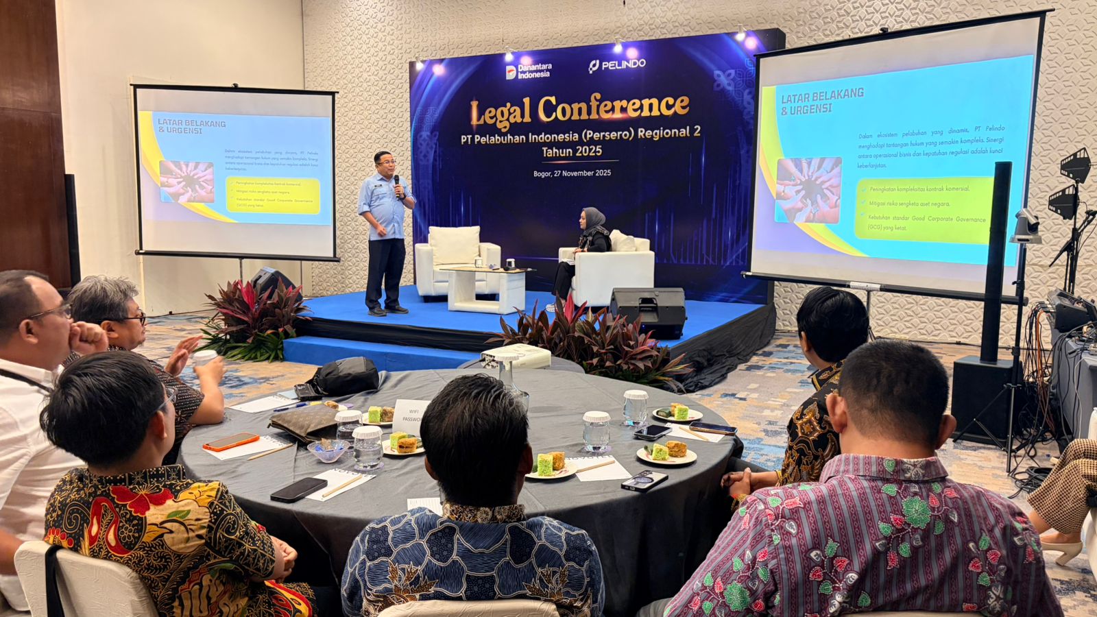 Koordinator I JAMDATUN Kejagung Tegaskan Ketahanan Hukum Jadi Fondasi Utama Pengelolaan BUMN di Konferensi Pelindo