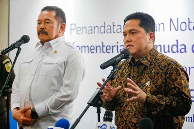 Kemenpora dan Kejagung Teken MoU untuk Pengawasan Anggaran Olahraga