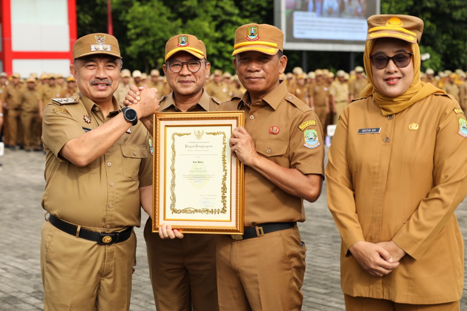 Kota Bekasi Kembali Raih Terbaik Ketiga Prevalensi Stunting Dibawah 14 Persen
