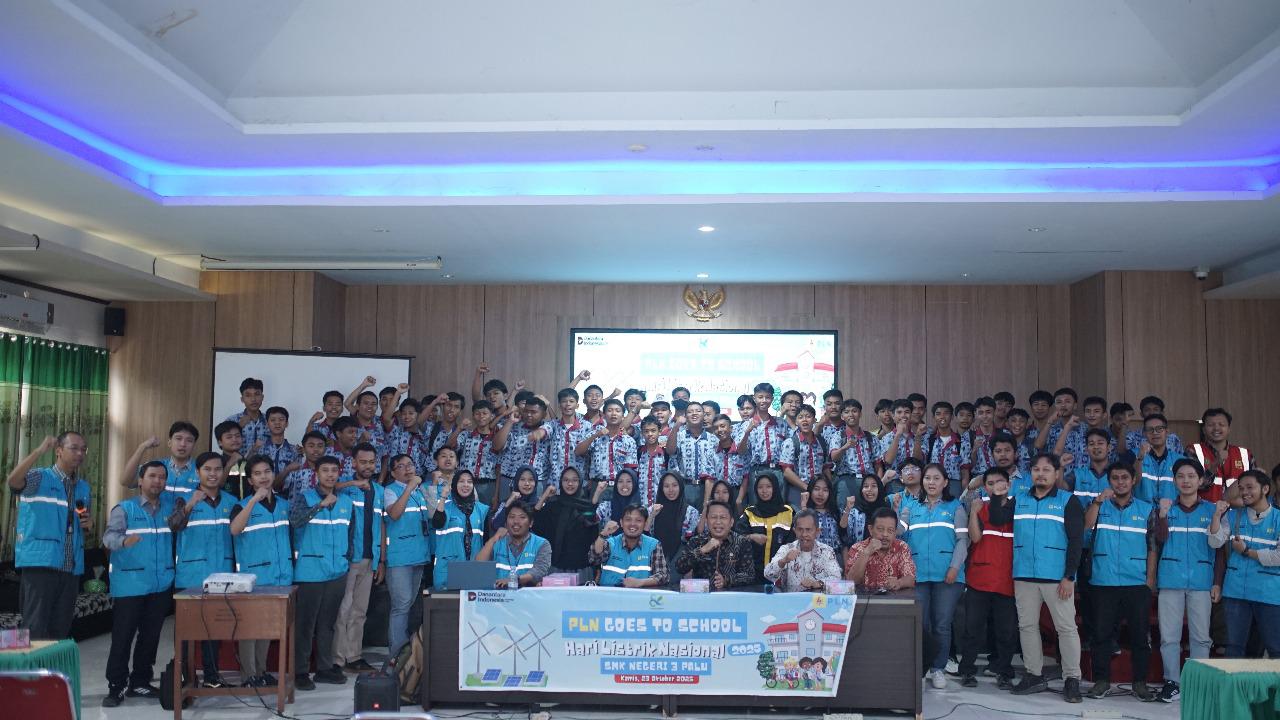 PLN UPP Sulteng Beri Edukasi Siswa SMK Negeri 3 Palu Tentang Ketenagalistrikan
