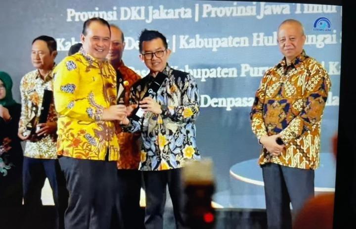 Pemkab Maros Raih Penghargaan IKK Awards dari LAN RI