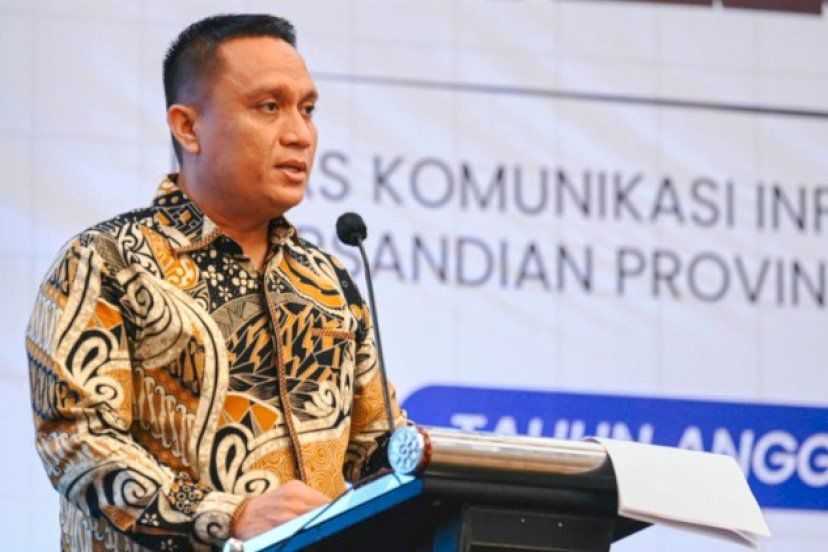 Plt Kepala Diskominfo SP Sulsel, Andi Winarno Eka Putra