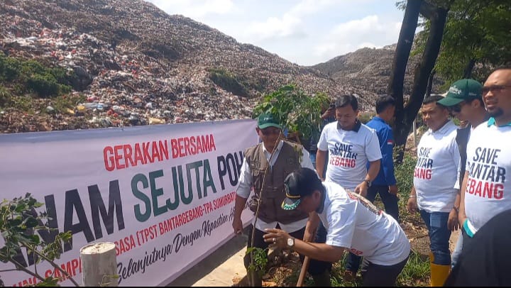 Penanaman Massal di 3 Area TPA, Ketua DPRD Kota Bekasi: Wajib Tanam Pohon Meski Besok Kiamat
