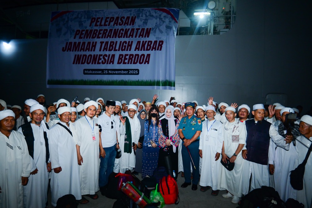 Wagub Fatmawati Rusdi Lepas 800 Jamaah Tabligh Sulsel ke Ijtima Indonesia