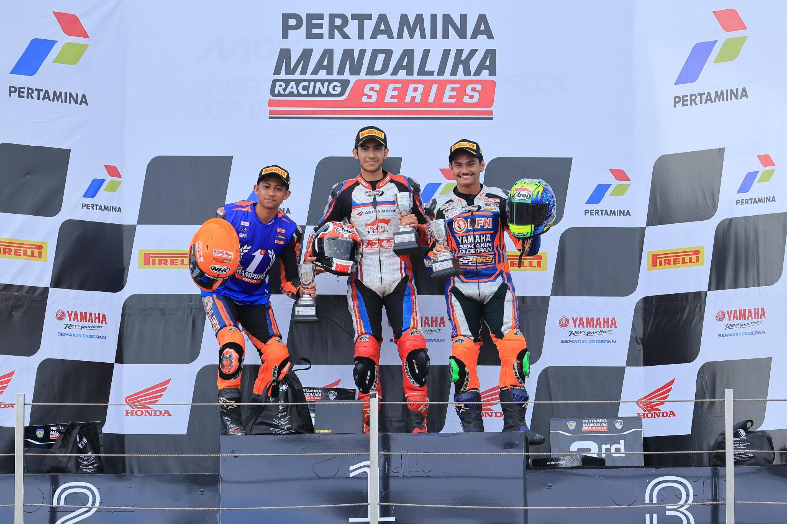 Andi Gilang Sapu Bersih Podium di Mandalika, Bukti Ketangguhan ART Yogyakarta