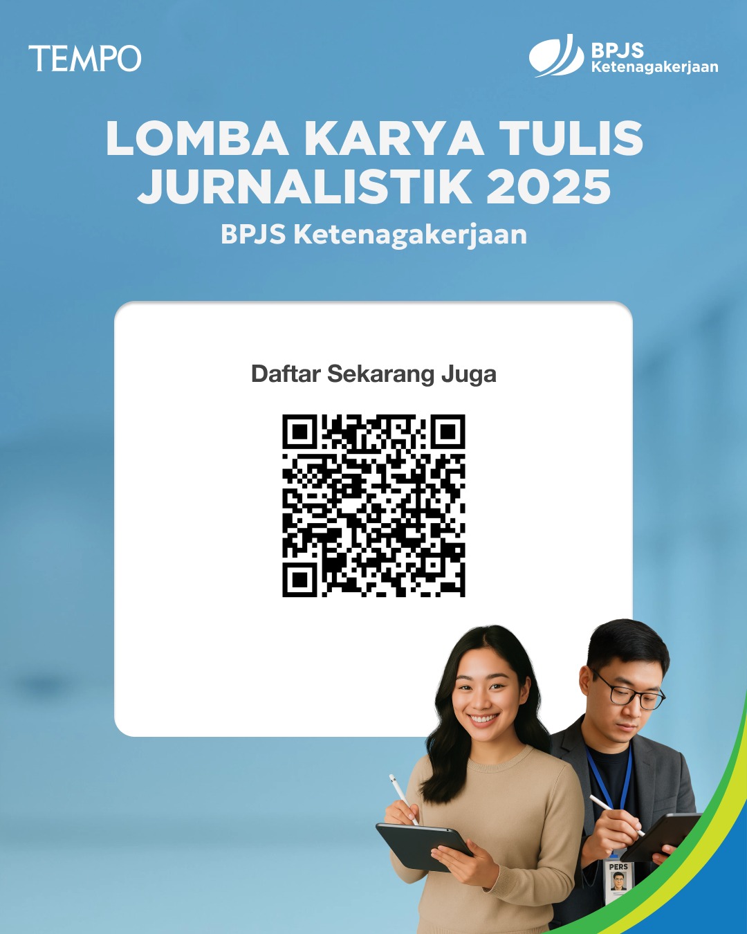 BPJS Ketenagakerjaan Gelar Lomba Tulis Jurnalistik 2025 untuk Mahasiswa dan Jurnalis, Berikut Syarat-syaratnya!