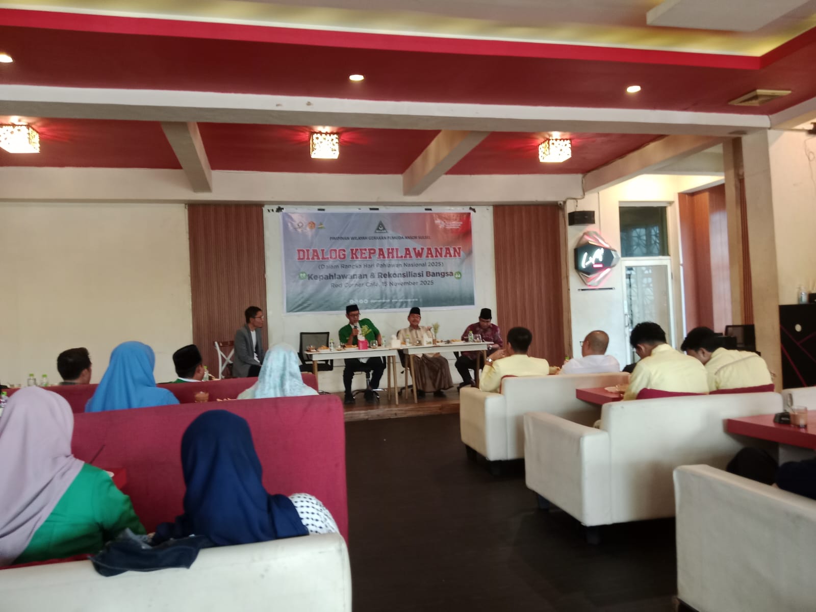 Dialog Kepahlawanan Ansor Sulsel Ajak Pemuda Perkuat Rekonsiliasi dan Persatuan Bangsa