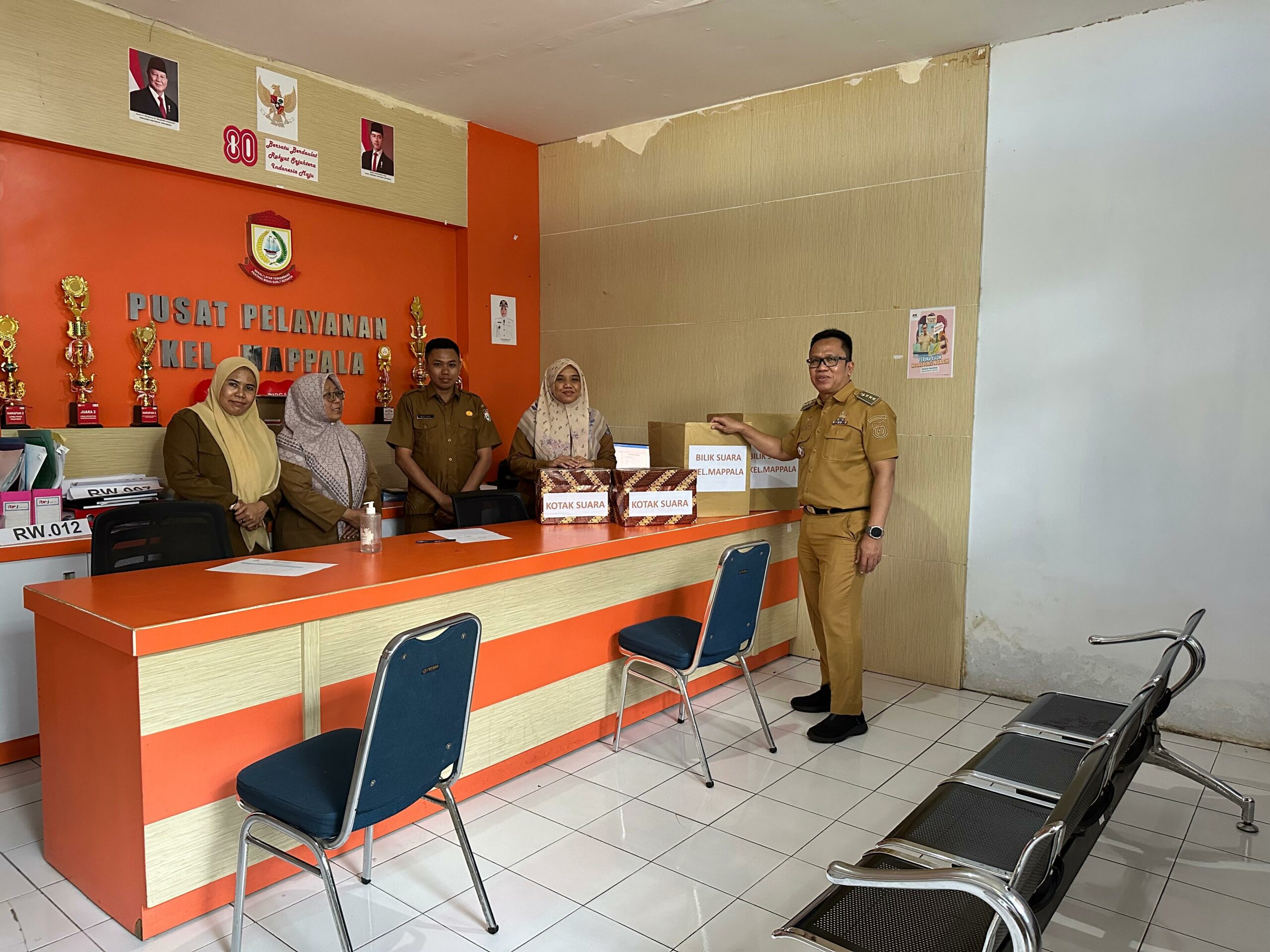Camat Rappocini Tinjau Langsung Pemilihan Ketua RW di 11 Kelurahan