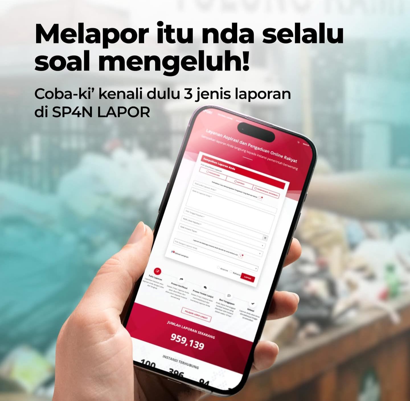 Diskominfo Makassar Dorong Warga Aktif Melapor Lewat SP4N LAPOR