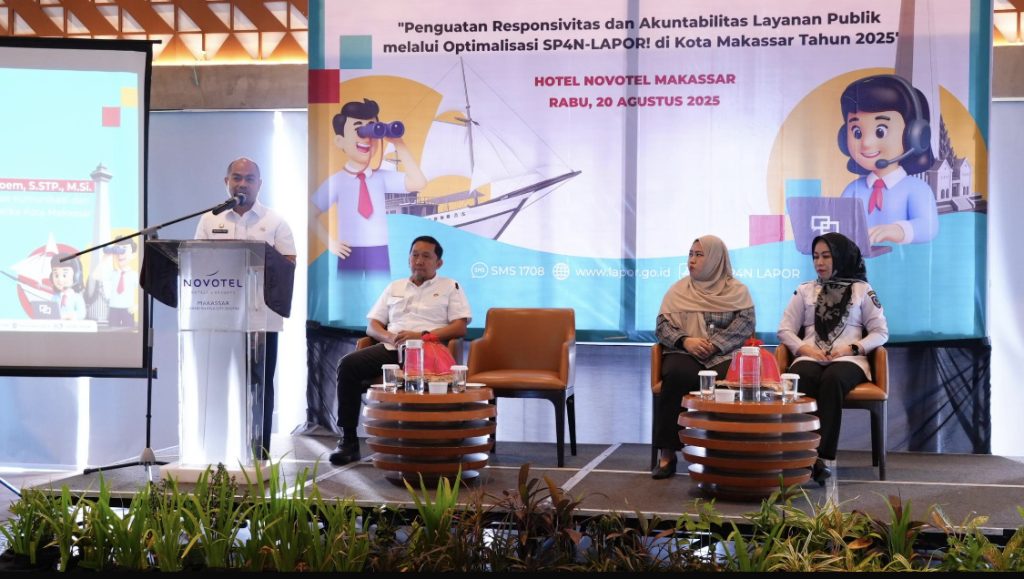 Diskominfo Makassar Perkuat Layanan Publik Lewat Monitoring SP4N LAPOR!