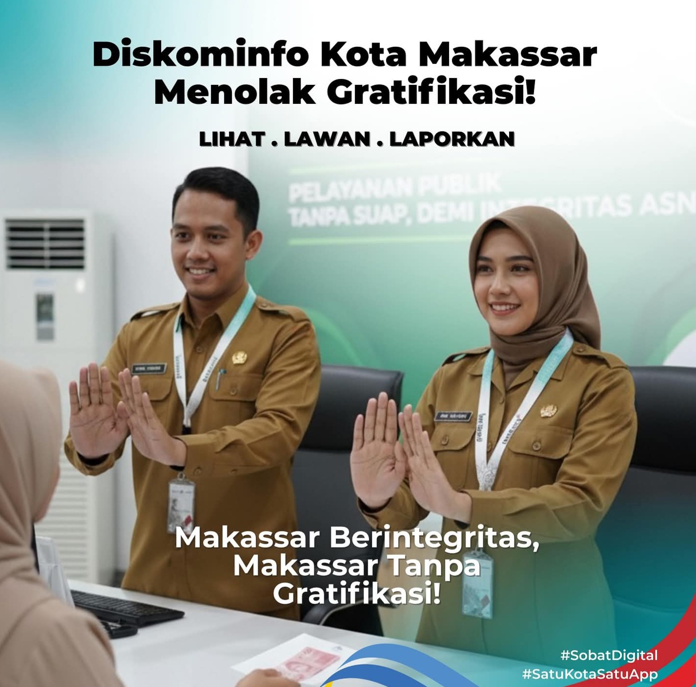 Diskominfo Makassar Tegaskan Komitmen Integritas