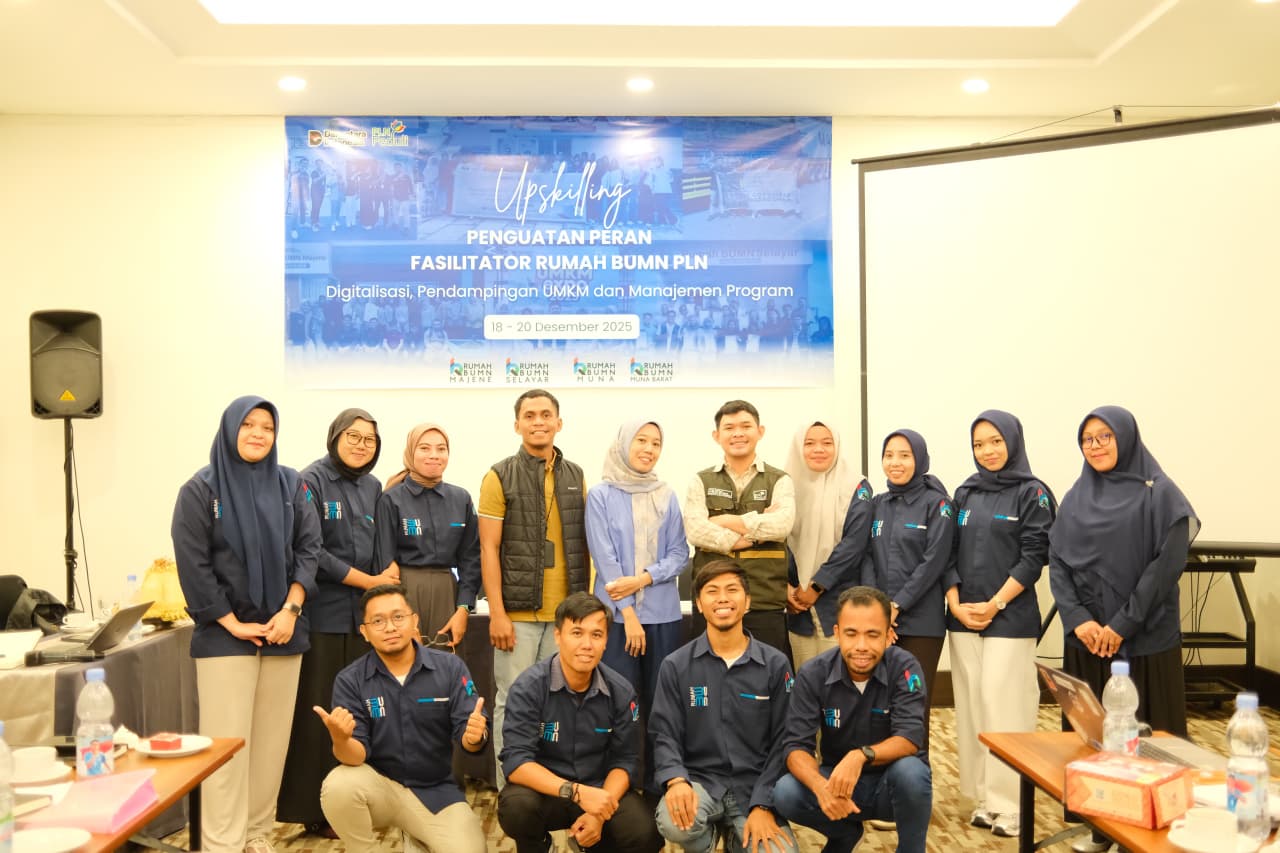 PLN Tingkatkan Kapasitas Fasilitator Rumah BUMN Melalui Program Up Skilling