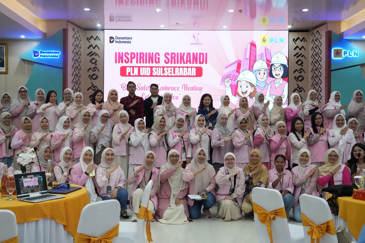 PLN Unit Induk Distribusi Sulawesi Selatan Sulawesi Tenggara dan Sulawesi Barat (UID Sulselrabar) Gelar Inspiring Srikandi