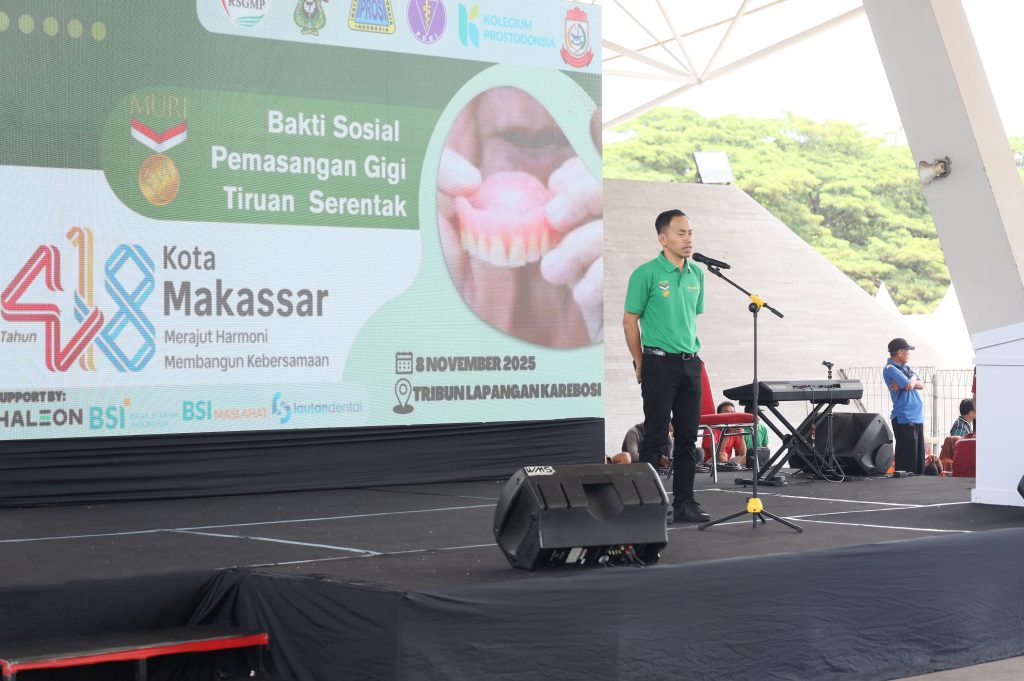 Pemkot Makassar Catat Rekor MURI Lewat Aksi Peduli Kesehatan Gigi
