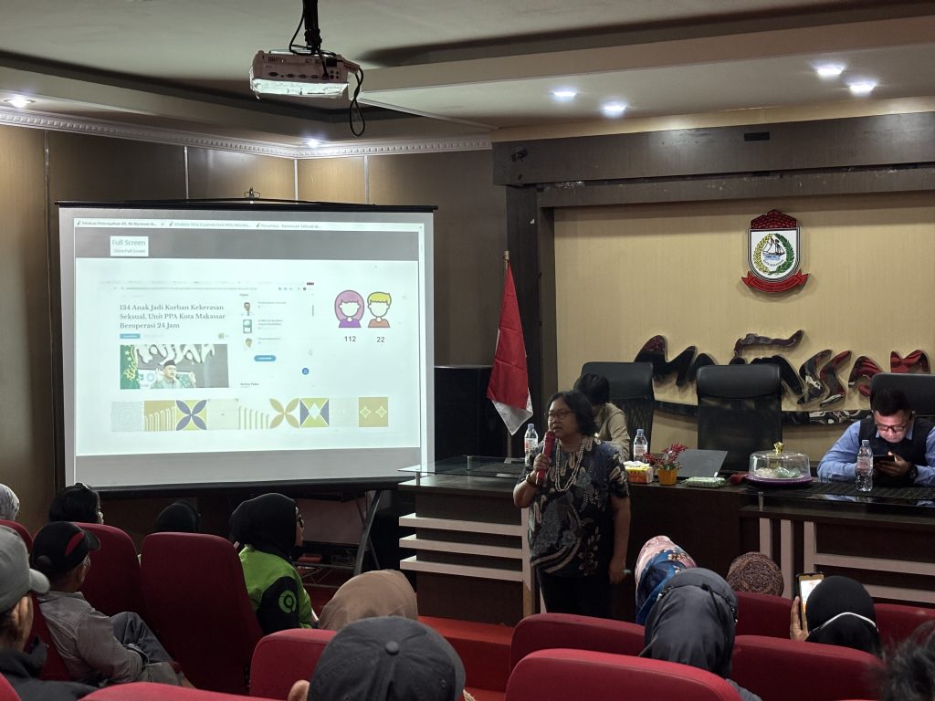 Pemkot Makassar Dorong Laporkan Kasus Kekerasan Seksual Anak Lewat Lontara+
