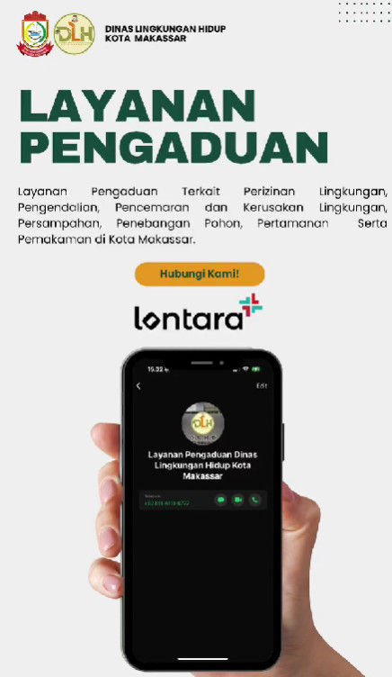 Pemkot Makassar Permudah Pengaduan Lingkungan Lewat LONTARA+