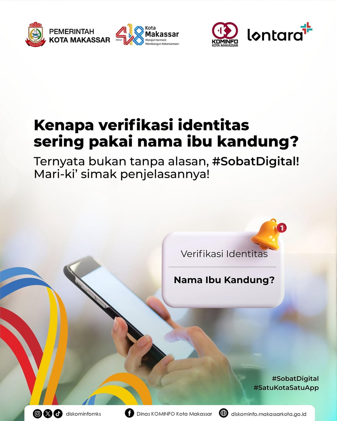Diskominfo Makassar Tekankan Pentingnya Nama Ibu Kandung Saat Verifikasi Data