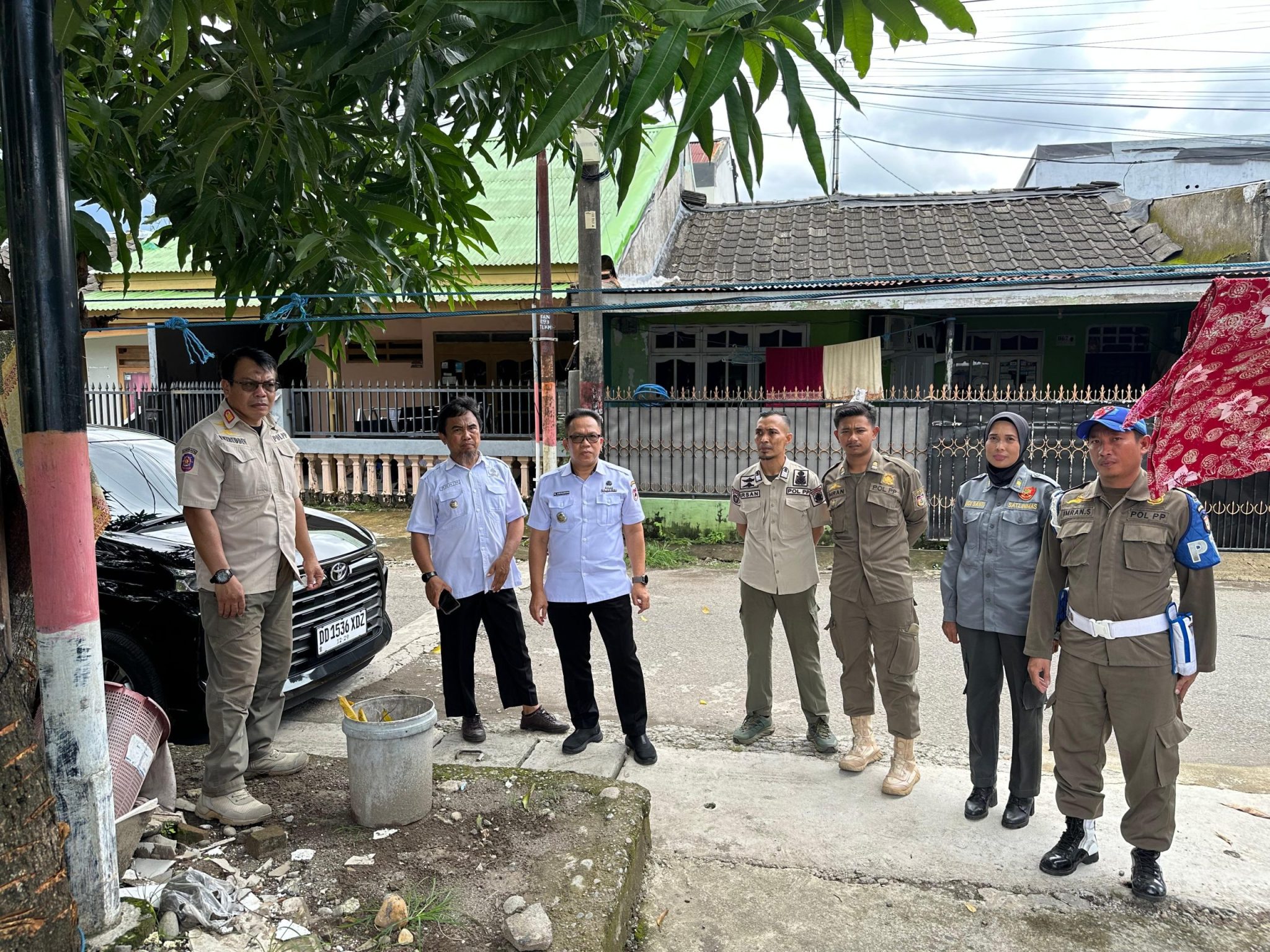 Tripika Kecamatan Rappocini Pantau Pelaksanaan Pemungutan Suara RT di 105 TPS