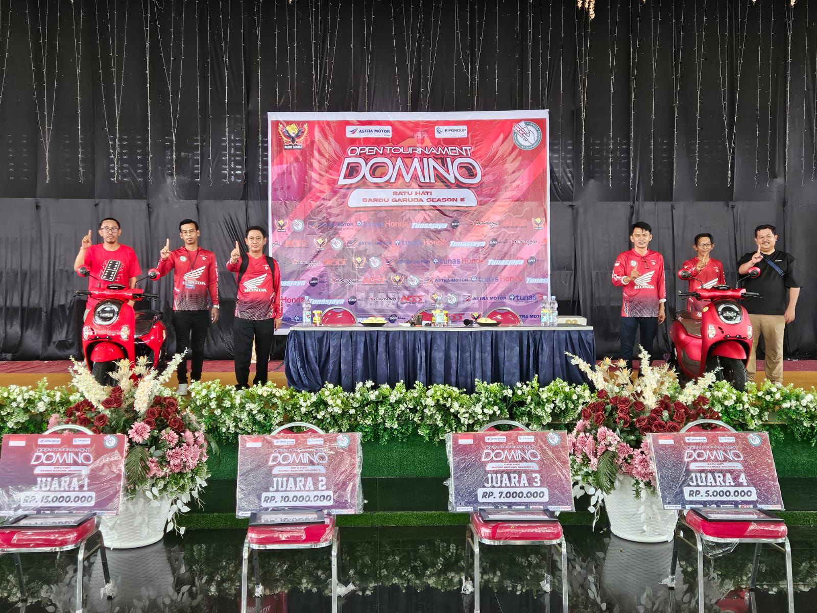 Asmo Sulsel Meriahkan Gardu Garuda Season 5 Palopo dengan Turnamen Domino dan Mini Launching Honda Scoopy