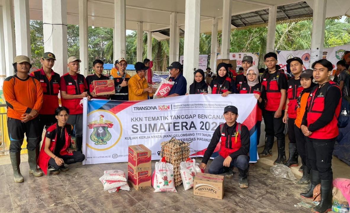 Mahasiswa Unhas Perkuat Pemulihan Pascabencana Aceh Tamiang lewat KKN Tematik Tanggap Bencana