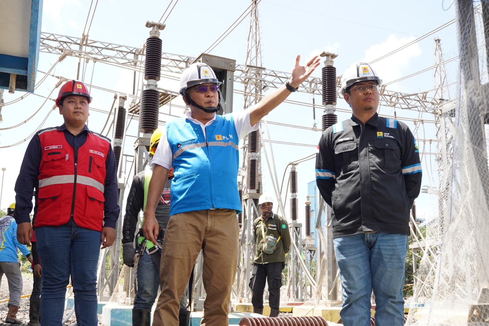 Perkuat Penerapan K3, PLN UIP Sulawesi Gelar Management Patrol di Gardu Induk Punagaya