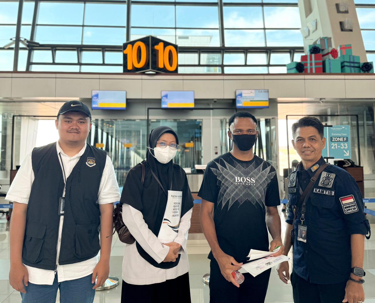 Rudenim Makassar Deportasi WNA Nigeria Pelanggar Keimigrasian, Penindakan Ke-7 Sepanjang 2025