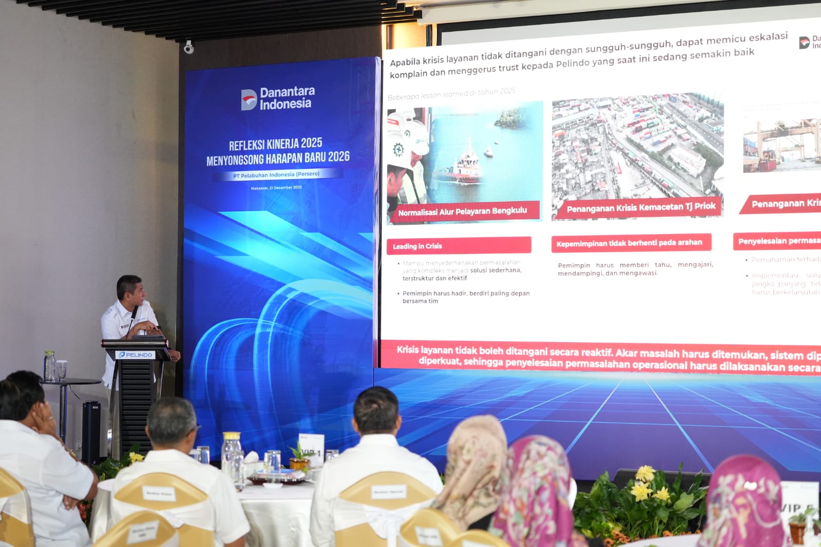Refleksi Akhir Tahun 2025, Pelindo Perkuat Evaluasi Kinerja dan Sinergi Kepelabuhanan