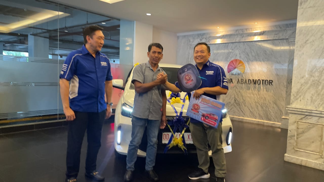 Yamaha Geber Hadiah 2025: Konsumen Sulselbar Rebut Motor Hingga Mobil